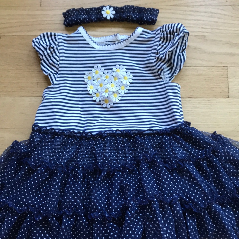 New daisy dress and headband